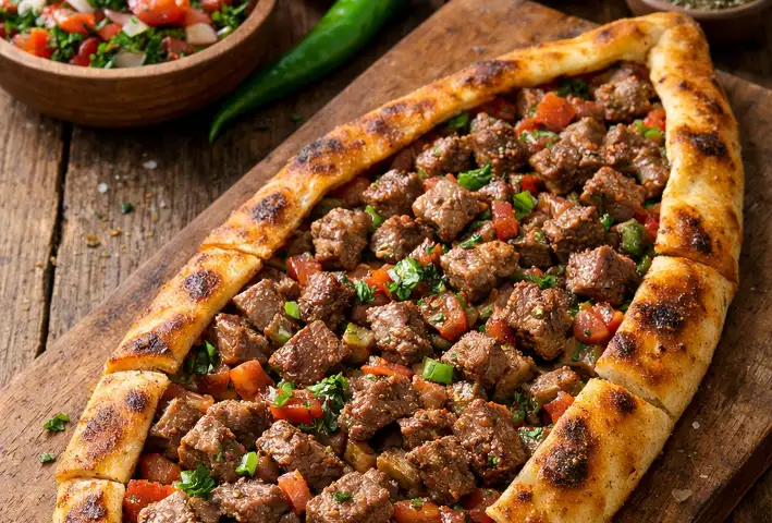 Kuşbaşılı Pide